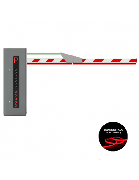Barrera articulada para paso de vehículos con led Barrera articulada para paso de vehículos con led