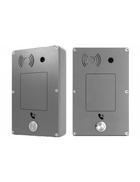 Intercomunicador Panphone IP-SIP Anti-vandálico - Neutro Intercomunicador Panphone IP-SIP Anti-vandálico - Neutro