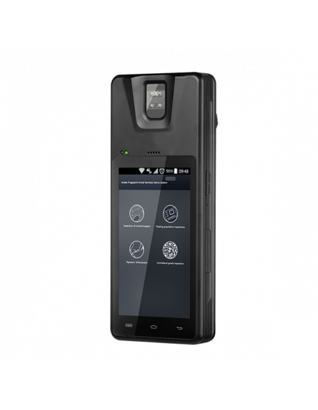Terminal biométrico de mano 4G, WIFI, NFC, FAP20, GPS, Cámara, Android, DUAL SIM Terminal biométrico de mano 4G, WIFI, NFC, FAP20, GPS, Cámara, Android, DUAL SIM