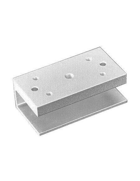Adaptador U para cerradura electromagnética MINI de 60Kg. Adaptador U para cerradura electromagnética MINI de 60Kg.
