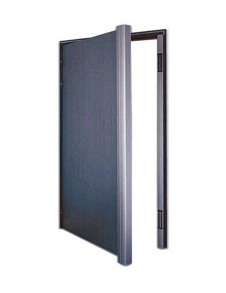 Tirador de aluminio de 2500mm con 2 cierres electromagnéticos de 400Kg Tirador de aluminio de 2500mm con 2 cierres electromagnéticos de 400Kg