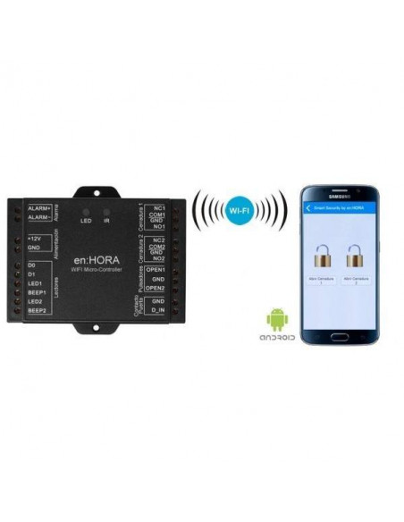 MicroControlador WIFI Wiegand MicroControlador WIFI Wiegand