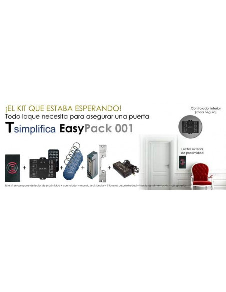 Pack control de acceso EasyPack 001 Pack control de acceso EasyPack 001